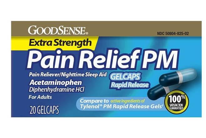 Order Pain Relief PM - 20 Gelcaps  food online from East Cooper Family Pharmacy store, Mt Pleasant on bringmethat.com