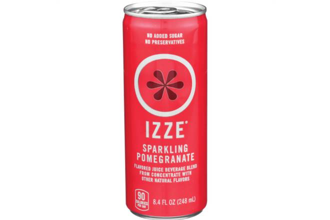 Order Izze Pomegranate food online from Uncle Julios Rio Grand Cafe store, Bethesda on bringmethat.com