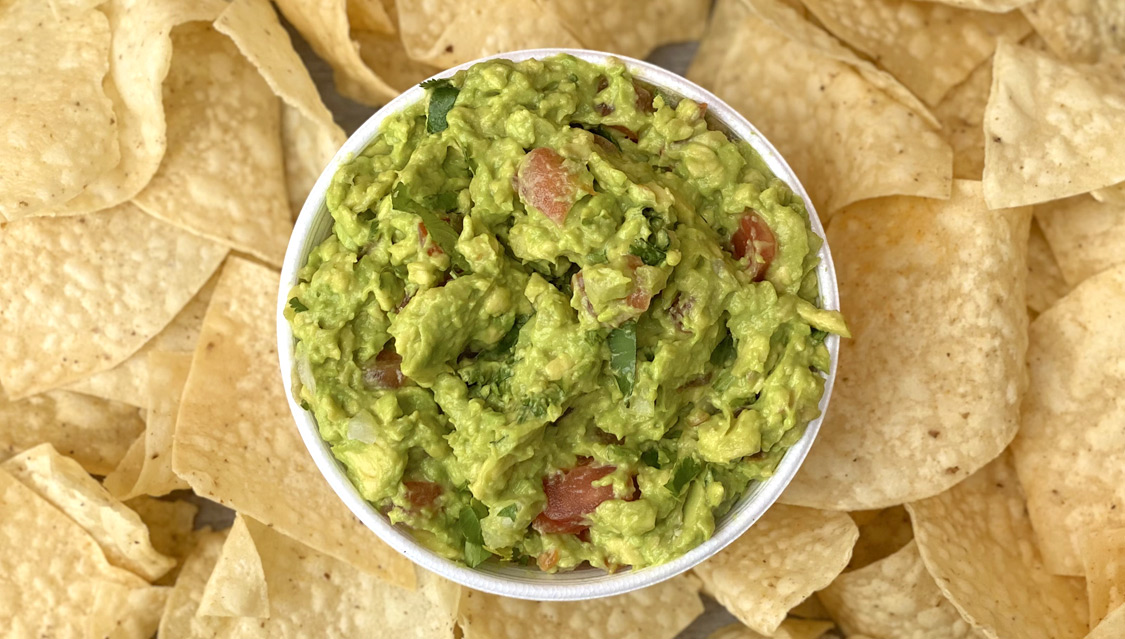 Order Hand-Smashed Guacamole food online from Barberitos store, Milledgeville on bringmethat.com