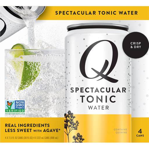 Order Q Mixers Spectacular Tonic Water  (4PK 7.5 OZ) 117141 food online from Bevmo! store, Pasadena on bringmethat.com
