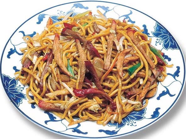 Order Roast Pork Lo Mein food online from Empire City Chinese Restaurant Inc. store, Utica on bringmethat.com