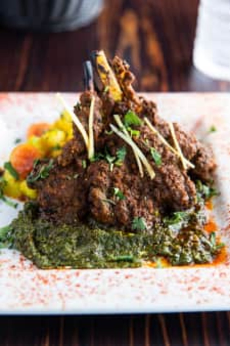 Order Lamb Chops Masala food online from Holi Indian Grill store, Panama City on bringmethat.com