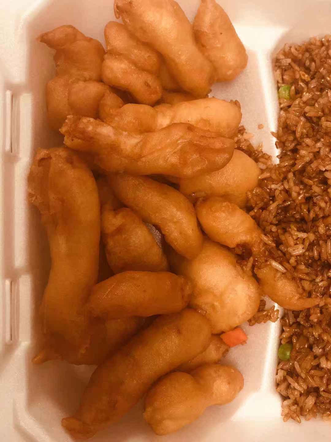 Order CS2. Sweet Sour Chicken 甜鸡 food online from Pearl River store, Belleville on bringmethat.com