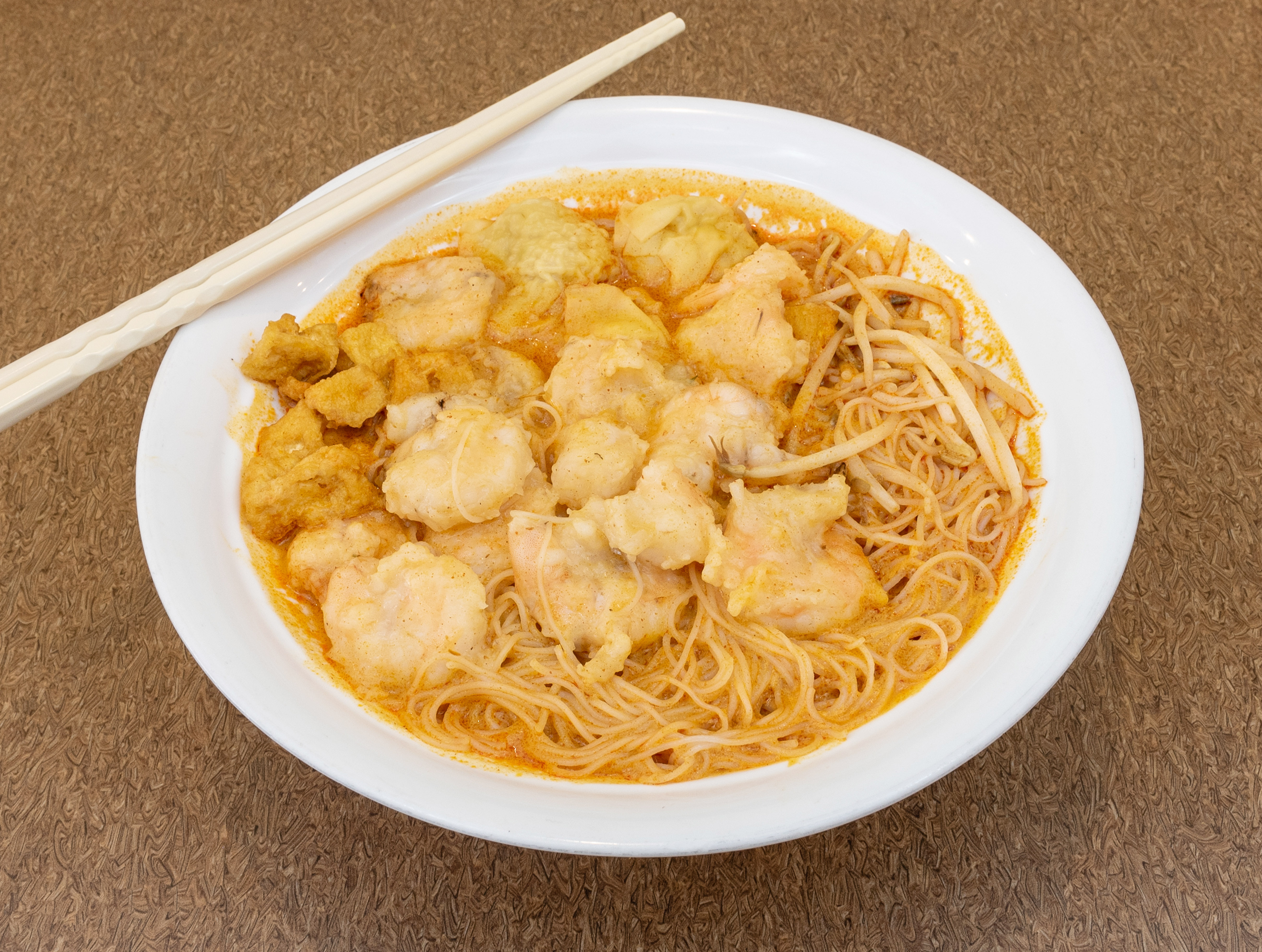 Order N2. Authentic Malaysia Spicy Red Curry Noodle Soup food online from Super Bowl Noodle House store, Rockville on bringmethat.com