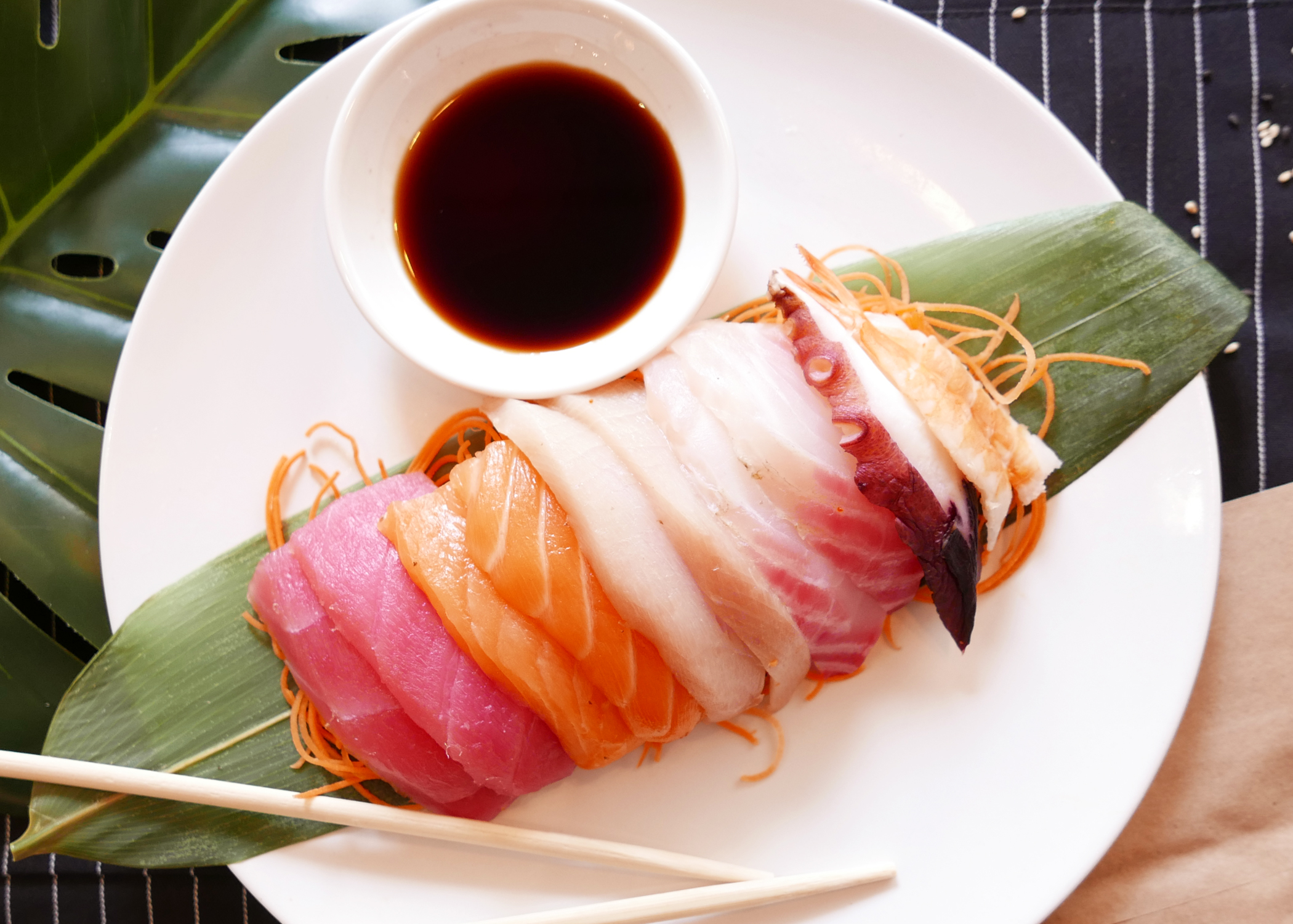 Order Premium Sashimi food online from Shinju Sushi store, Chicago on bringmethat.com