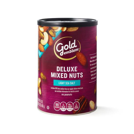 Order Gold Emblem Deluxe Mixed Nuts Lightly Salted, 17 OZ food online from Cvs store, MONTEZUMA on bringmethat.com