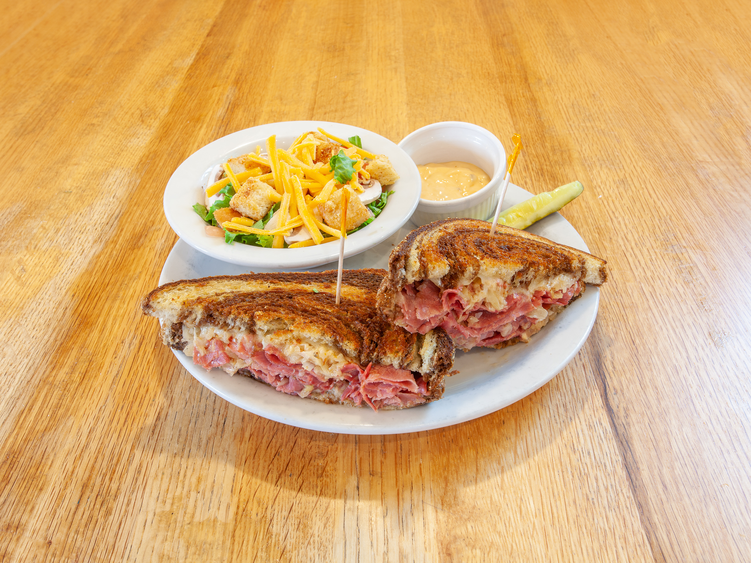 Order Signature Reuben Sandwich food online from Sunny Street Cafe store, Carbondale on bringmethat.com