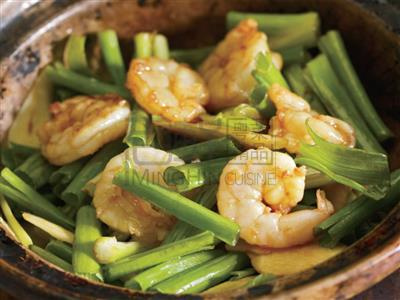 Order Shrimp with Ginger and Scallion food online from MingHin Cuisine - Rolling Meadows store, Rolling Meadows on bringmethat.com