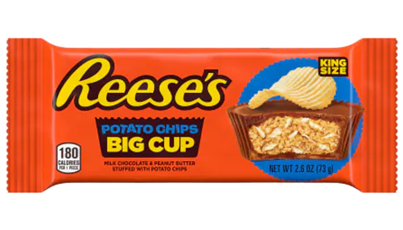 Order Reeses Big Cup Potato Chips 2.6oz food online from Extramile store, La Quinta on bringmethat.com