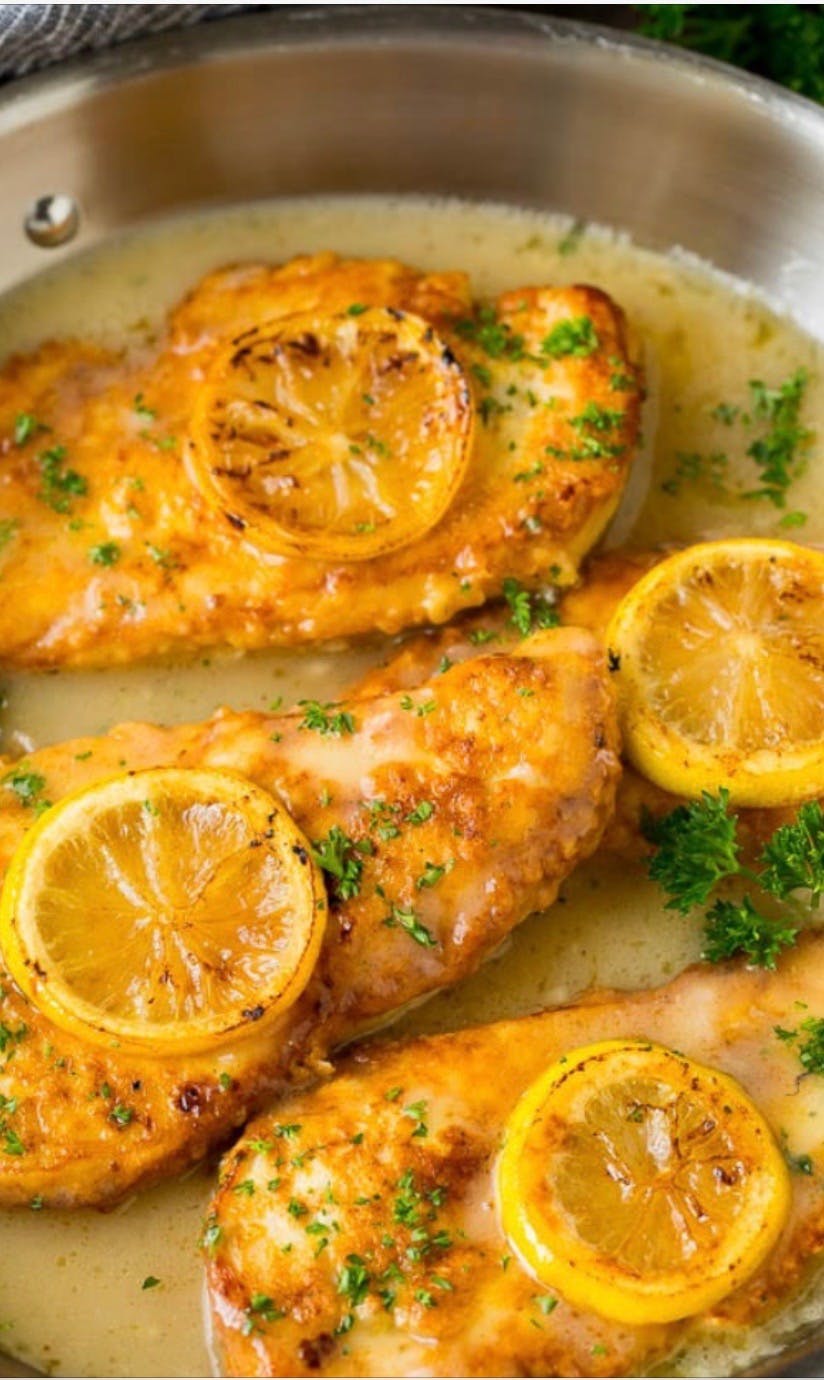 Order Chicken Francese - Entree food online from Il Forno store, Branchburg on bringmethat.com