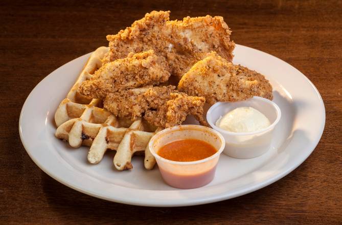 Order Just Chicken and Waffles food online from Waffle Brothers store, Denver on bringmethat.com