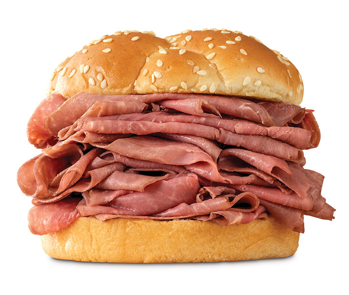 Order Double Roast Beef food online from Arby store, Lindenhurst on bringmethat.com