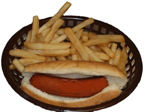 Order H. Hot Dog & French Fries food online from La Tolteca store, Williamsburg on bringmethat.com