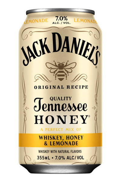 Order Jack Daniel's Tennessee Honey and Lemonade 4 Can 355.0ml food online from Friends Liquor store, San Francisco on bringmethat.com
