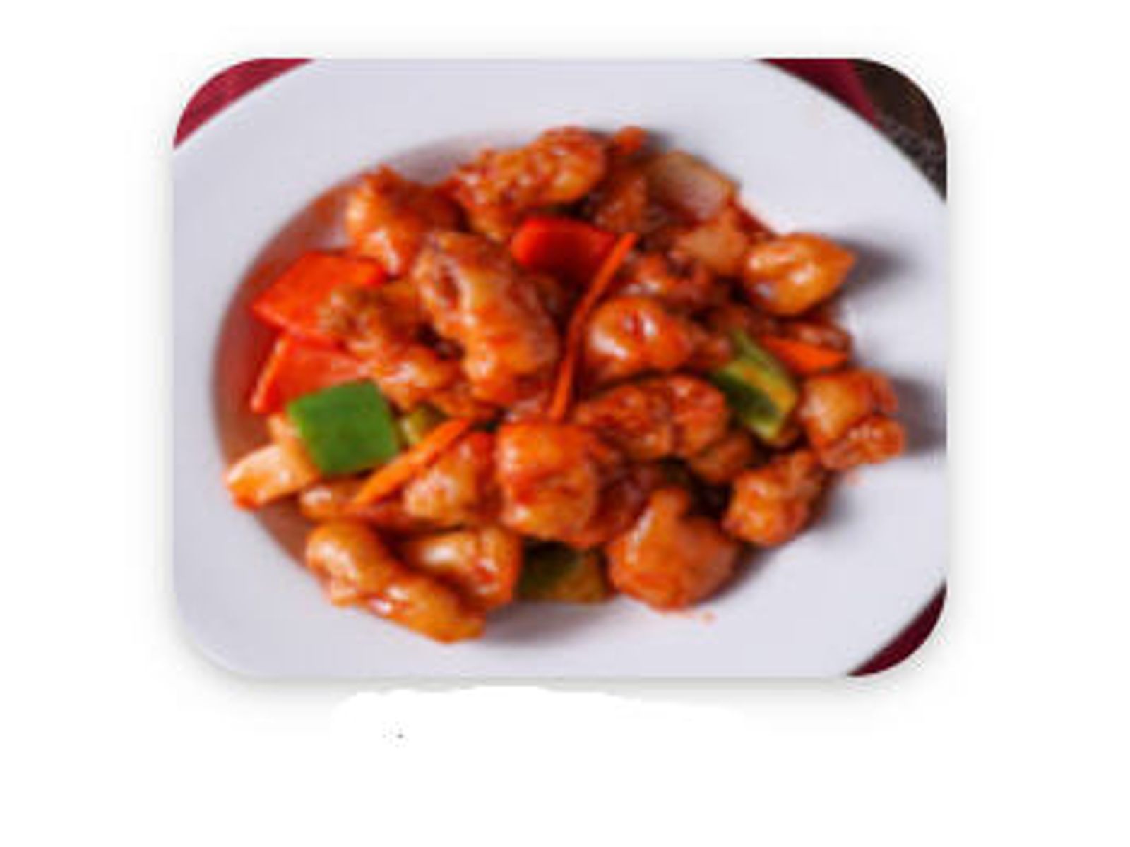 Order Sweet & Sour Chicken 甜酸雞肉 food online from O & C China Bistro store, Sebastopol on bringmethat.com