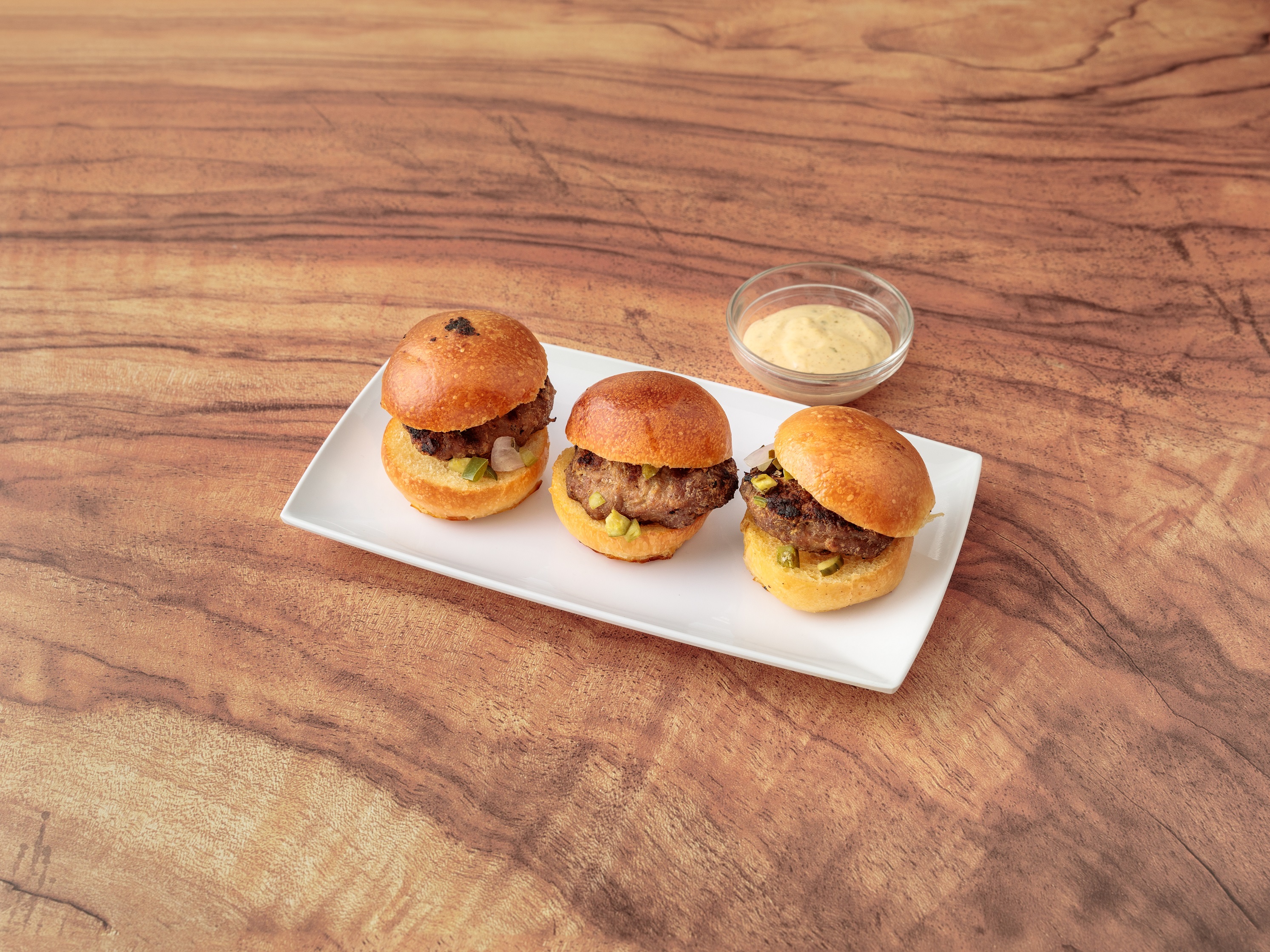 Order Grass Fed Beef Sliders food online from Wolf & Lamb store, New York on bringmethat.com