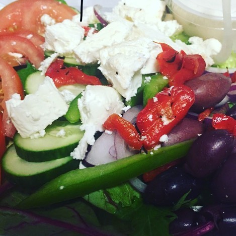 Order * Greek Salad food online from La Befana store, Allston on bringmethat.com