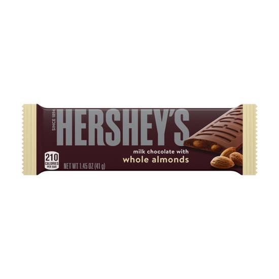 Order Hershey's Milk Chocolate w/ Almonds food online from IV Deli Mart store, Goleta on bringmethat.com