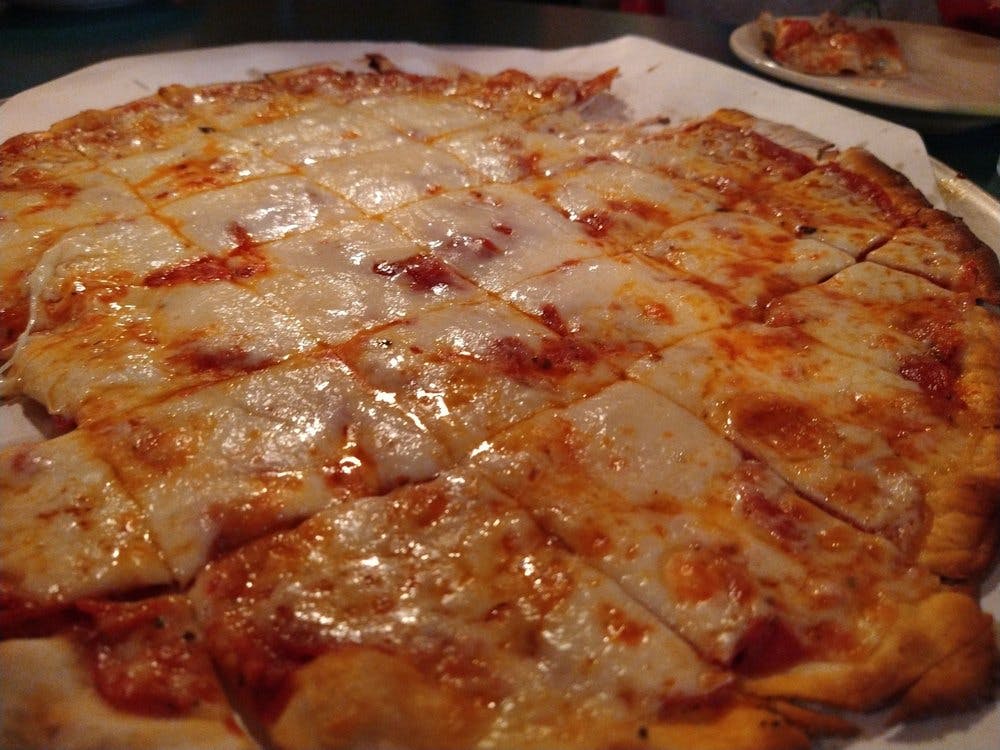 Order One Topping Pizza - 8" food online from Tasty Pizza North store, Pequot Lakes on bringmethat.com