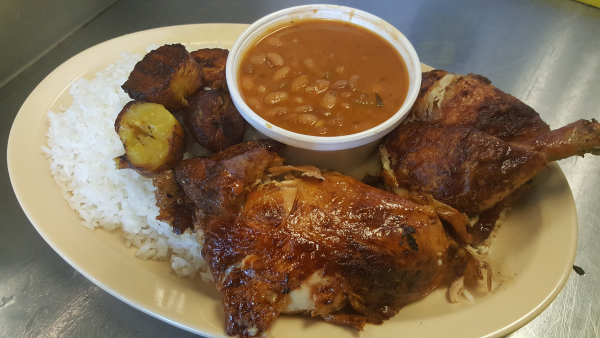 Order 2. 1/2 Chicken Meal food online from Sabor Del Caribe store, Orlando on bringmethat.com