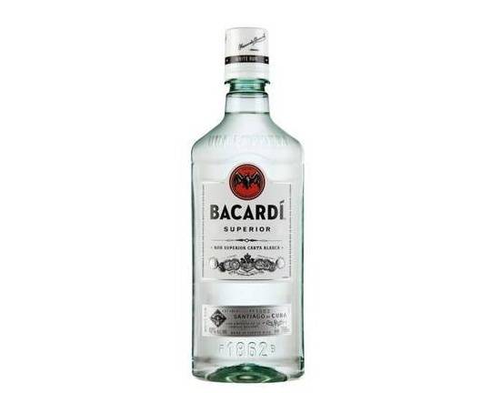 Order Bacardi Superior, 750mL rum (40.0% ABV) food online from Cold Spring Liquor store, Liberty Hill on bringmethat.com