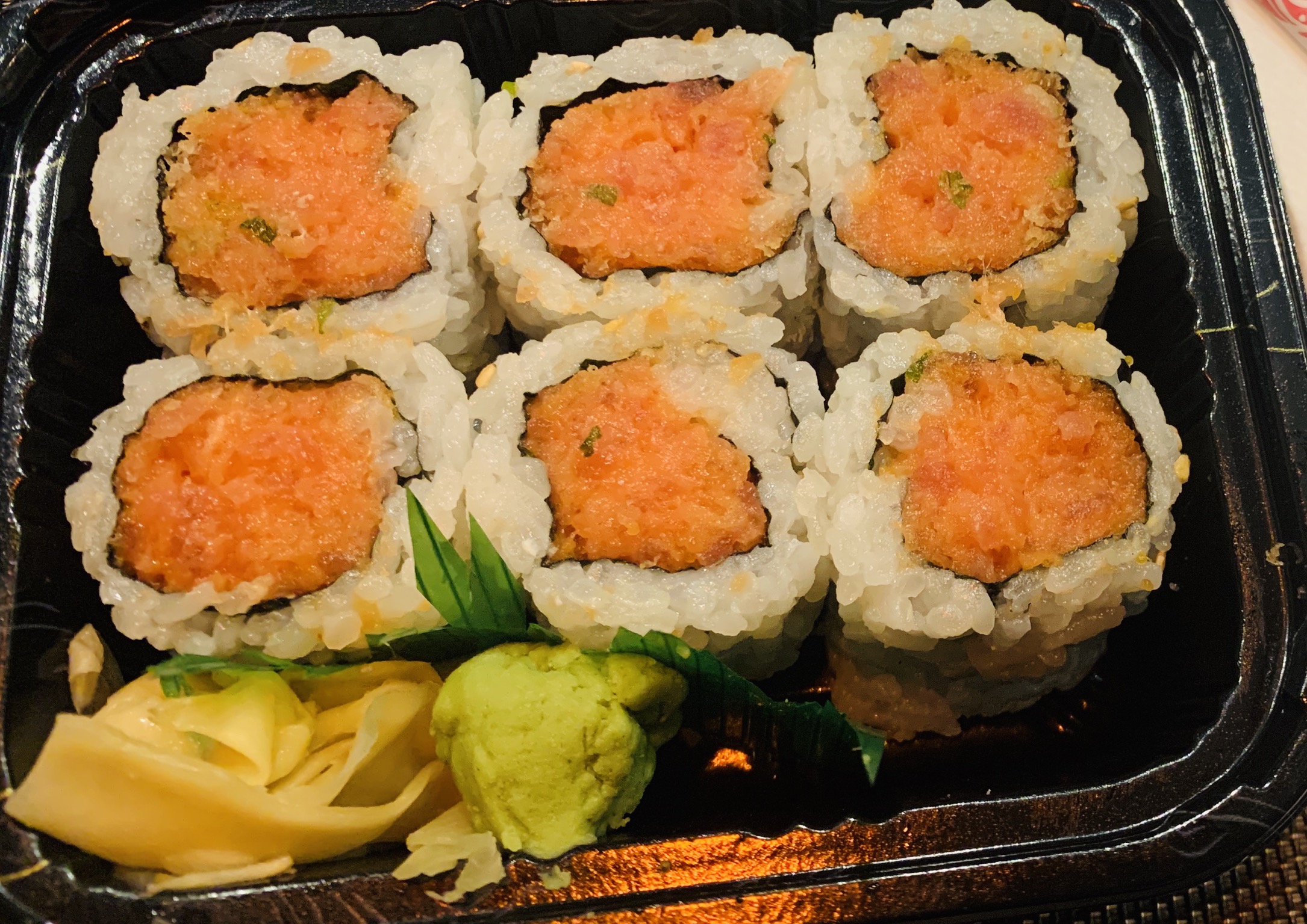 Order 3. Spicy Tuna Roll food online from Tomodachi Japanese Steakhouse & Sushi Bar store, Royersford on bringmethat.com