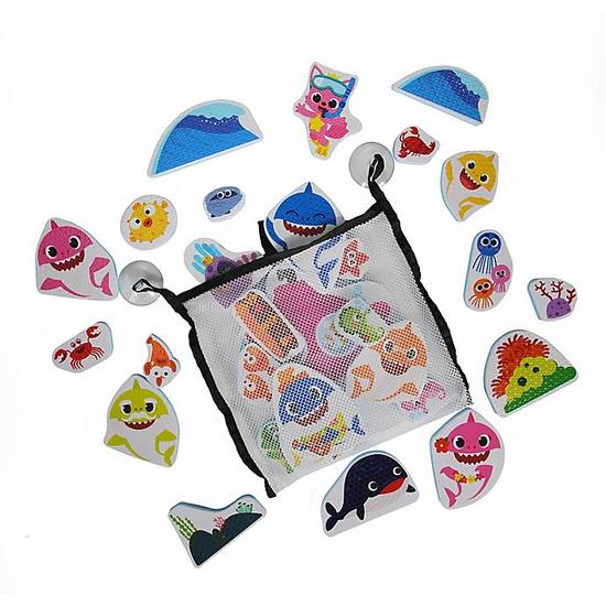 Order Pinkfong Baby Shark 30-Piece Bath Sticker Pack food online from Buybuy Baby store, Snellville on bringmethat.com