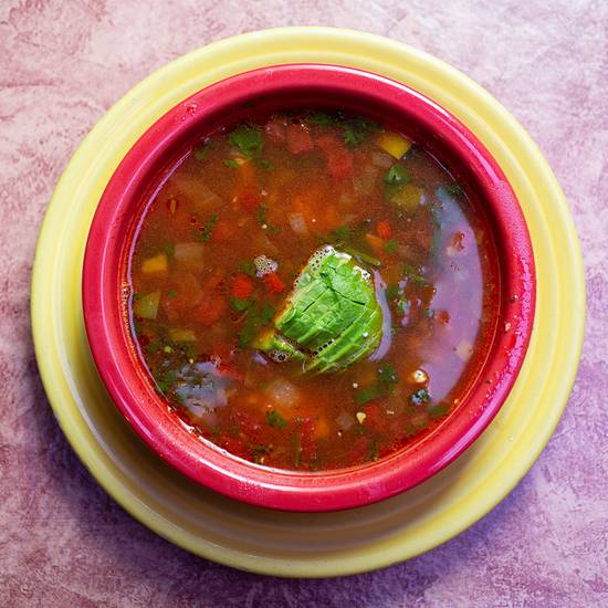 Order Tortilla Soup food online from The Original Red Onion store, Palos Verdes Peninsula on bringmethat.com