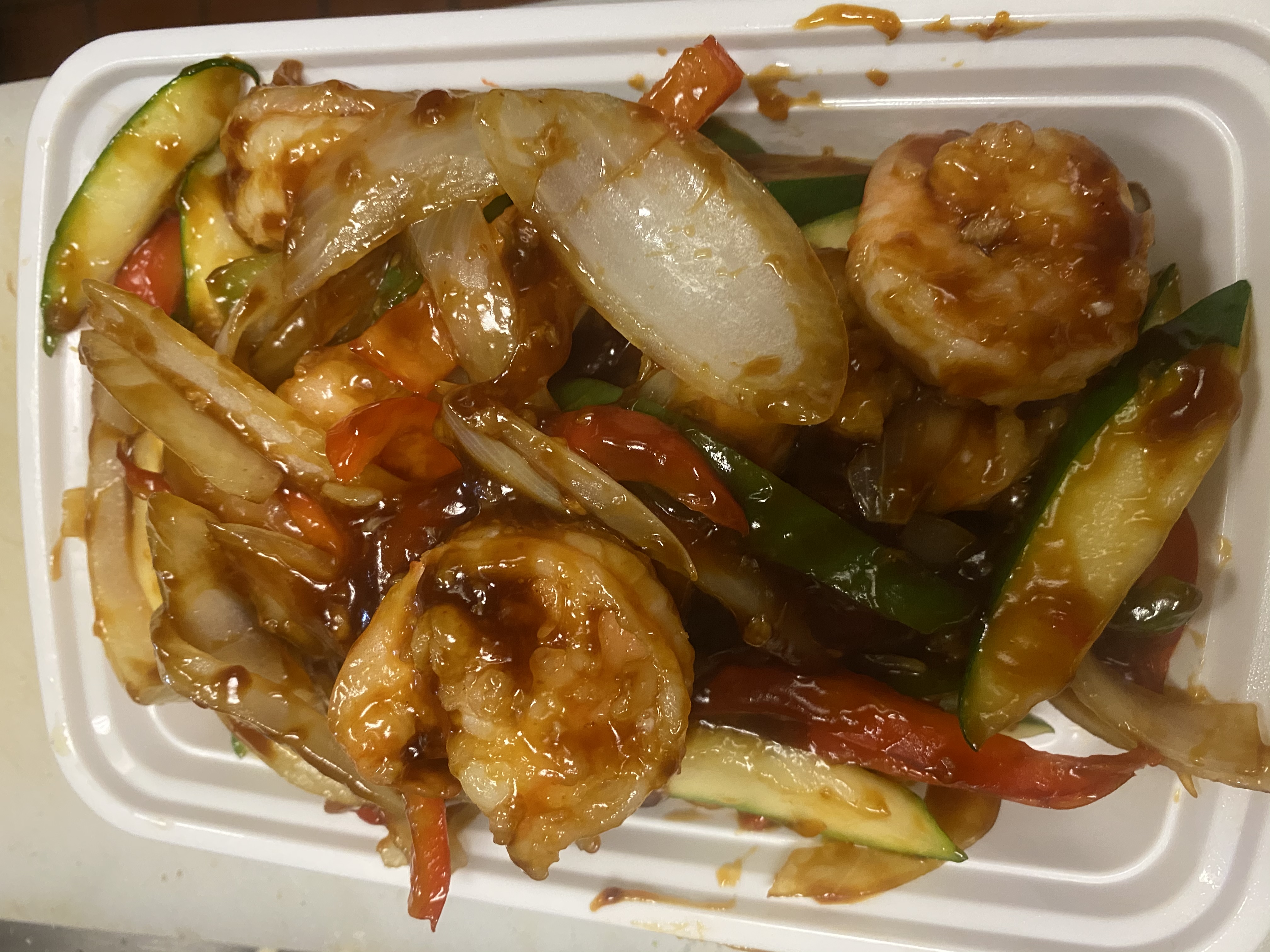Order Hoisin Sriracha Shrimp鲜酱是拉差虾 food online from Kumo Asian Fusion store, Brick on bringmethat.com