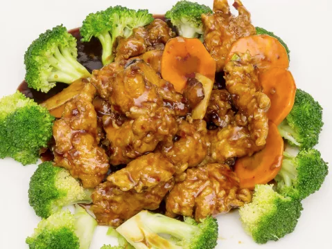 Order H2. General Tso's Chicken food online from Hunan Village Restaurant store, Houston on bringmethat.com