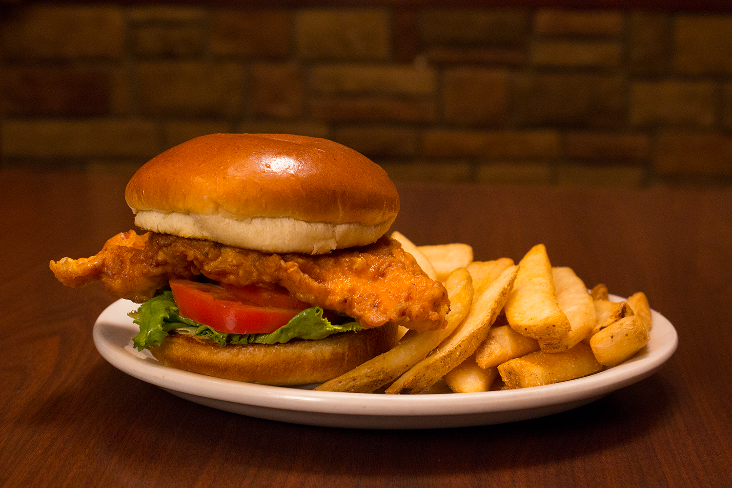 Order Buffalo Chicken Sandwich food online from Texas Corral store, Martinsville on bringmethat.com