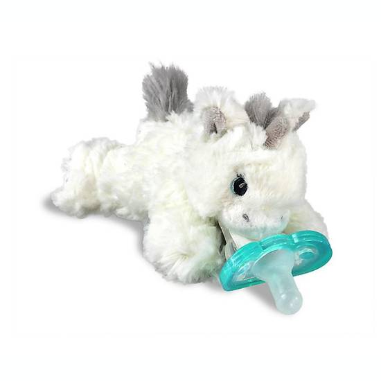 Order RaZbaby® RaZbuddy Unicorn Pacifer Holder with Removable JollyPop Pacifier food online from Bed Bath & Beyond store, Lancaster on bringmethat.com