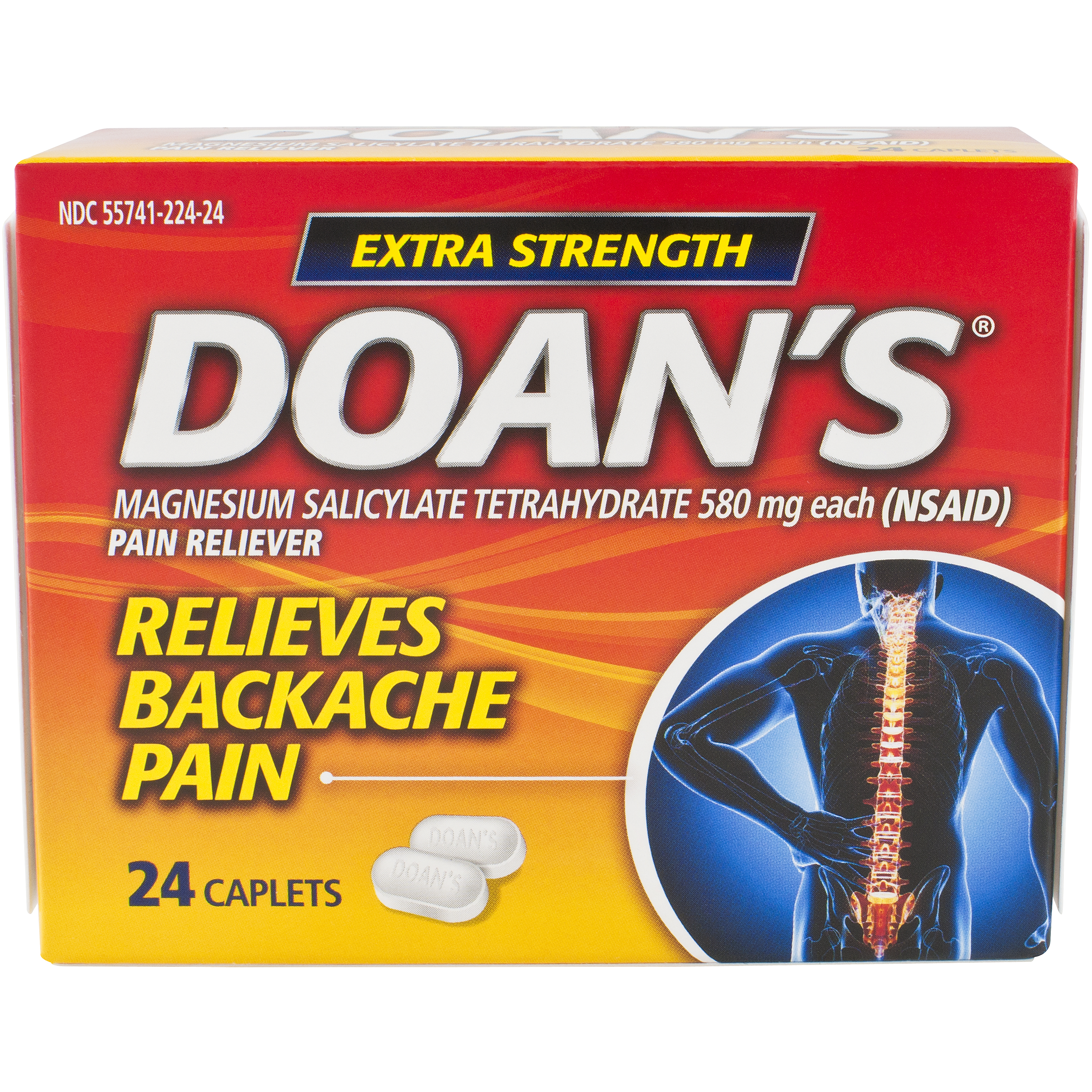 Order Doan's Extra Strength Pain Reliever - 24 ct food online from Rite Aid store, REEDLEY on bringmethat.com