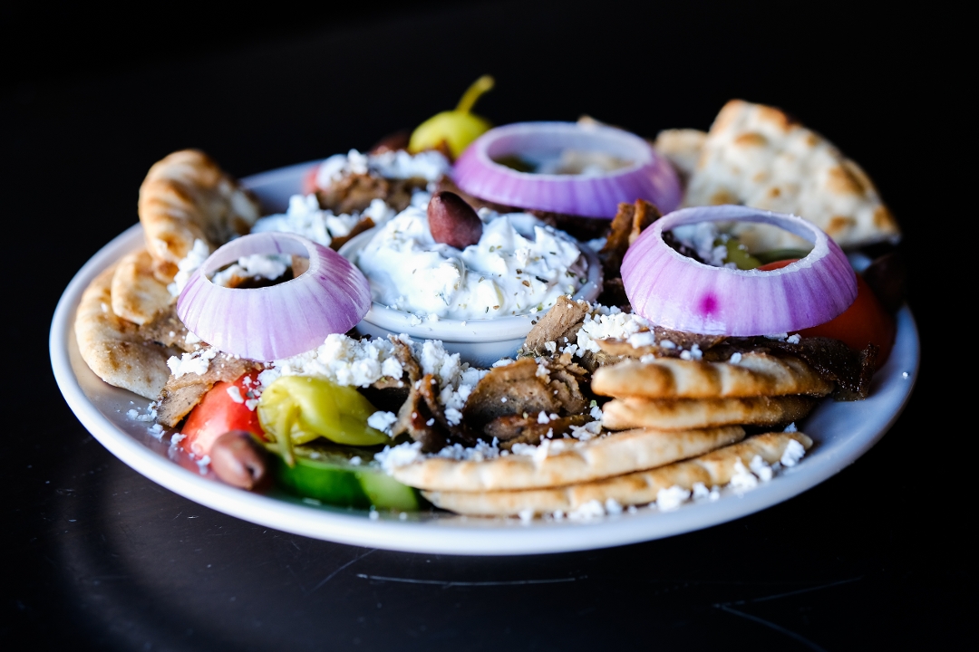 Order Gyros Appetizer food online from Valley Lodge Tavern store, Wilmette on bringmethat.com