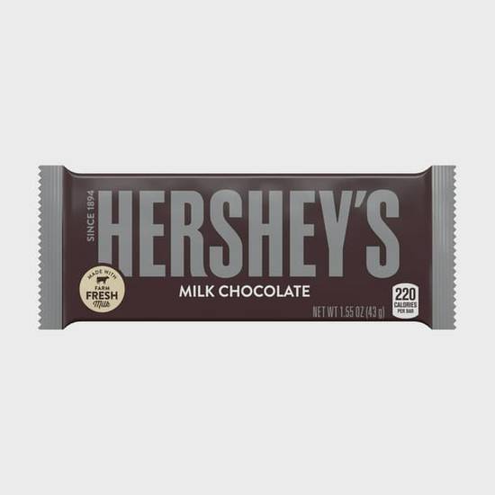 Order Hershey's Milk Chocolate Candy Bar food online from Lone Star store, Sunnyvale on bringmethat.com