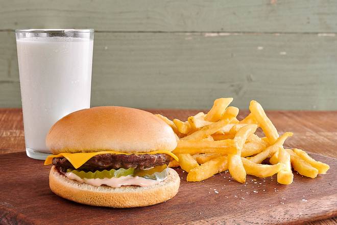 Order Kid's Meal Cheeseburger food online from Farmer Boys store, Chino on bringmethat.com