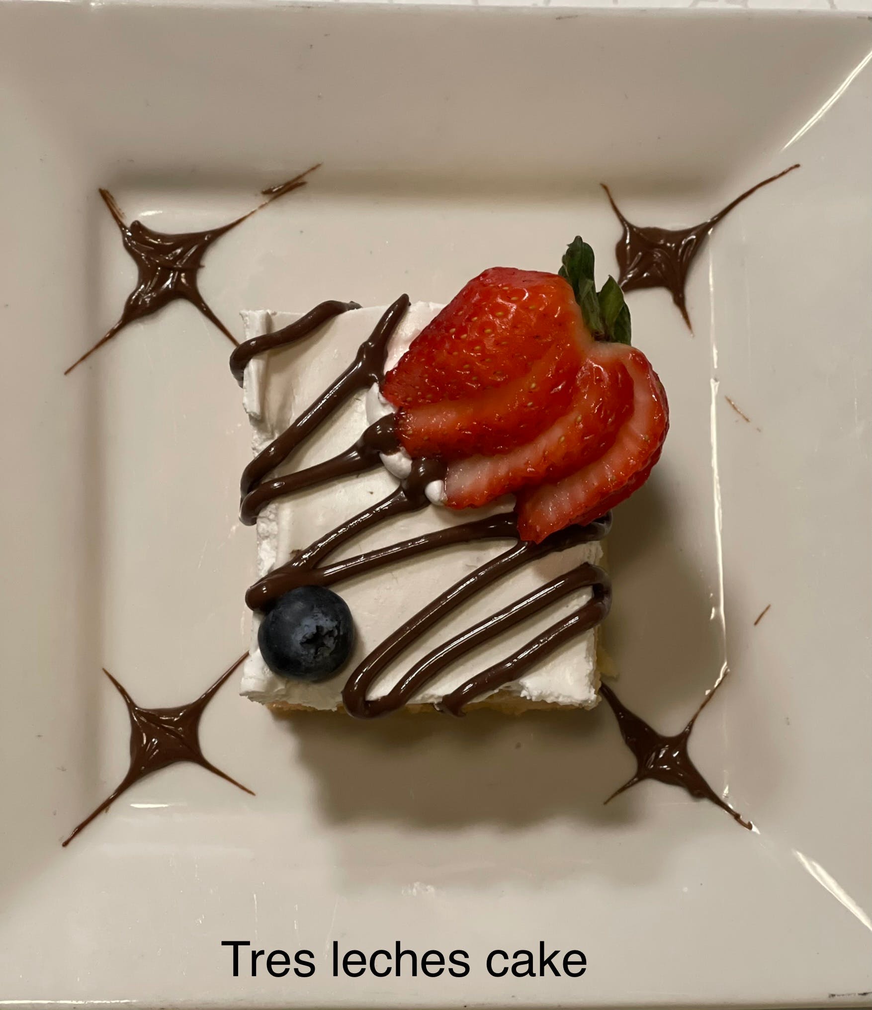 Order Tres  Leches - Dessert food online from Four Brothers Pizza store, Westport on bringmethat.com