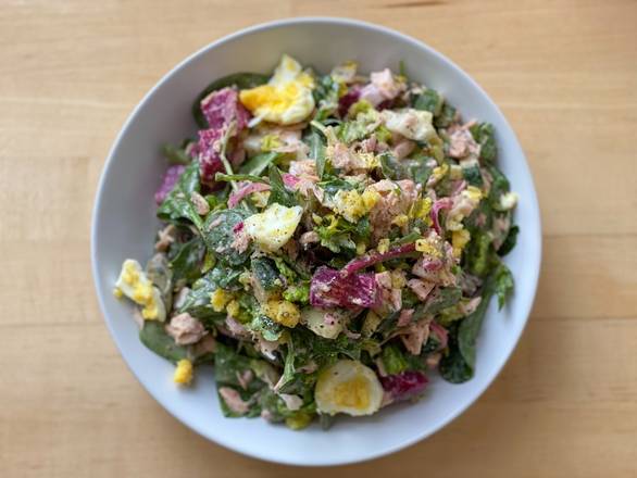 Order Tuna Nicoise Salad food online from Huckleberry Café store, Santa Monica on bringmethat.com