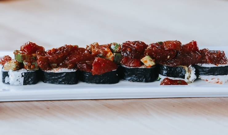 Order Samurai Roll food online from Deep Sushi store, Dallas on bringmethat.com