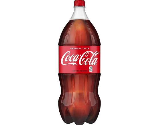 Order Coca Cola, 2L mixer with bottle Deposit. food online from Absolute Wine &amp; Spirits store, Barnstable on bringmethat.com