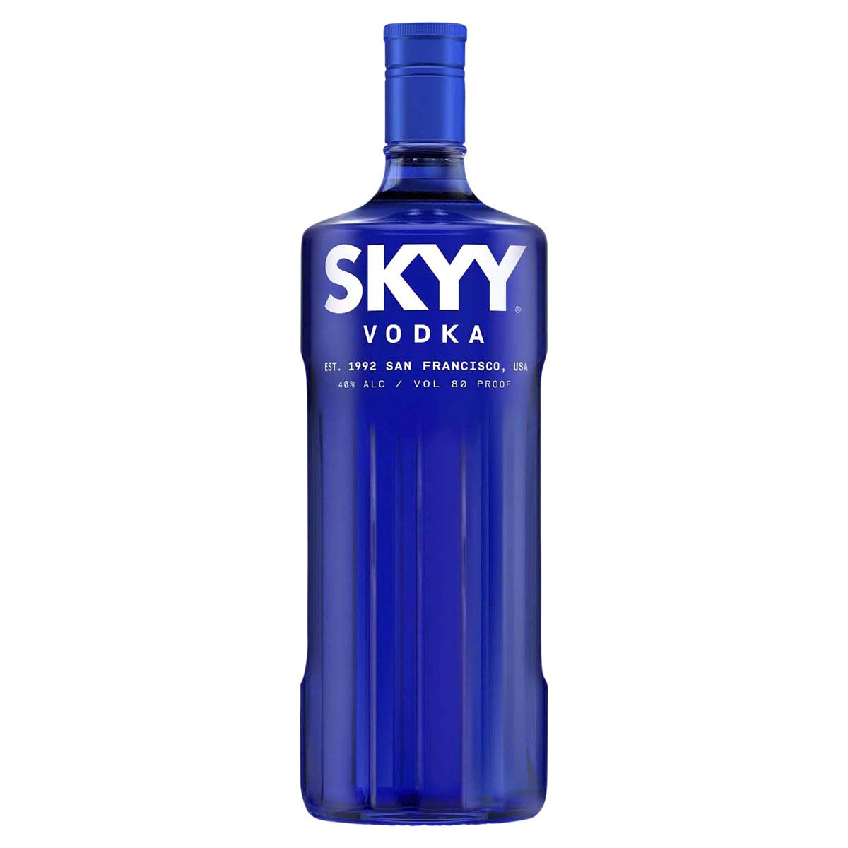 Order Skyy Vodka, 1.75L food online from Windy City Liquor Market store, El Cajon on bringmethat.com
