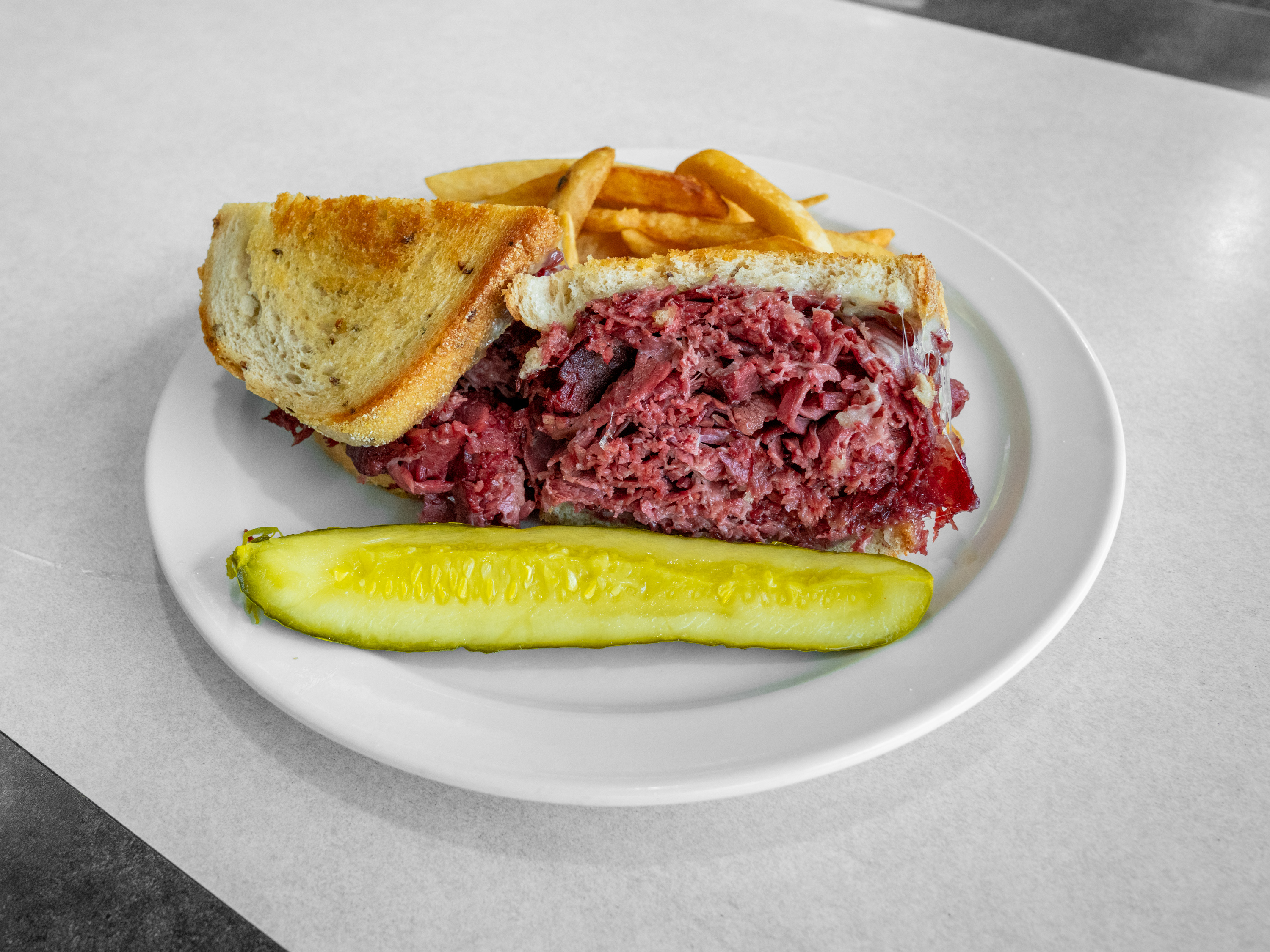 Order Corned Beef Sandwich food online from Michael Diner store, Cleveland on bringmethat.com