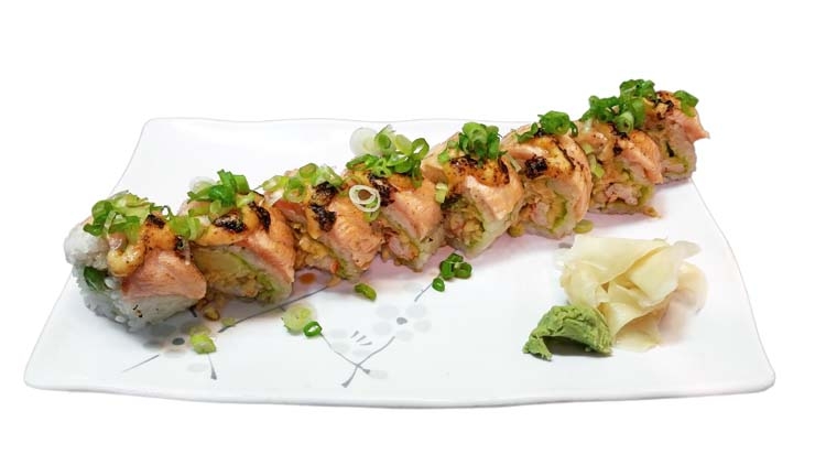 Order King of Salmon Set food online from Tensuke sushi store, Elk Grove Village on bringmethat.com