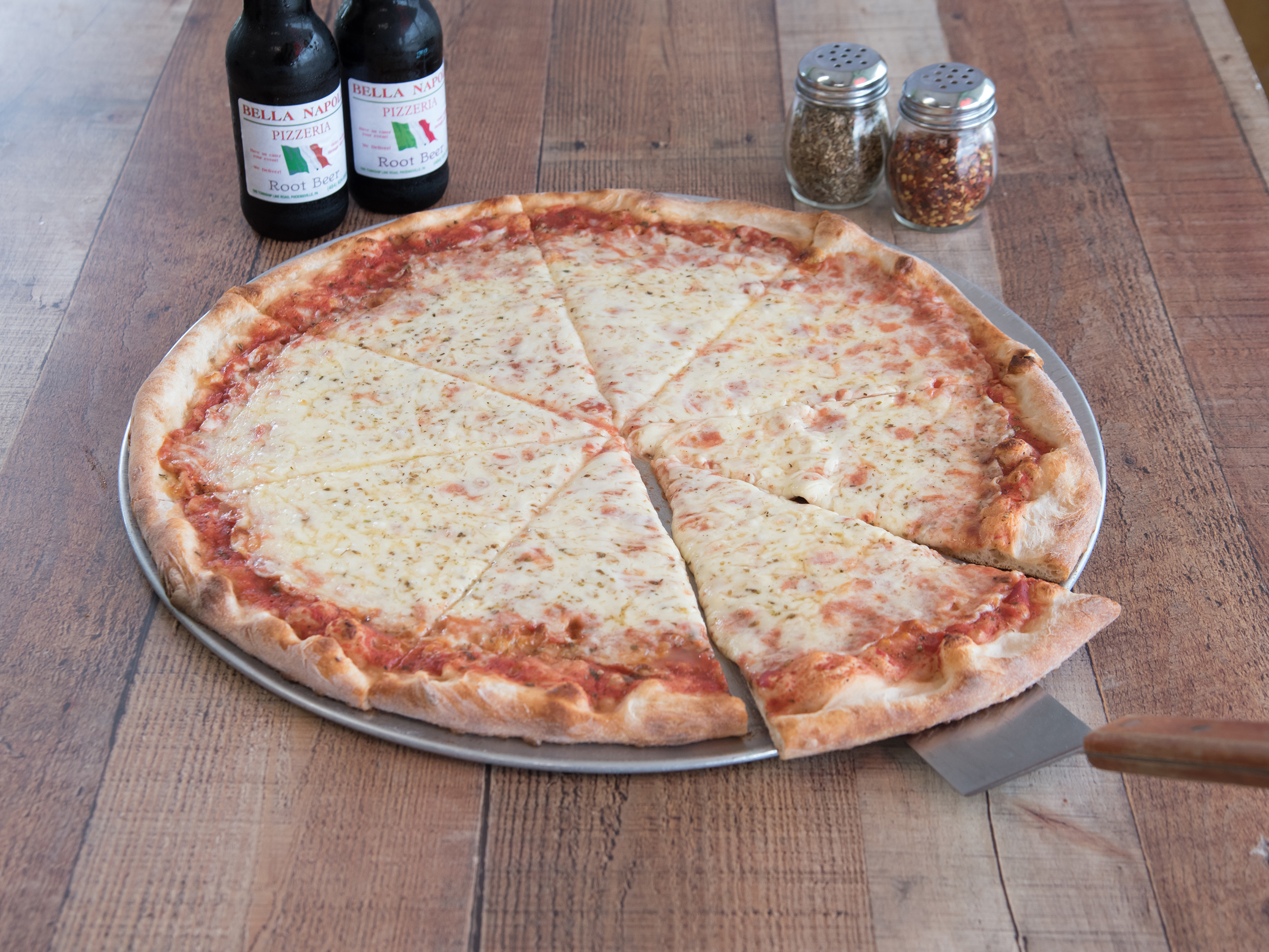 Order Cheese Pizza food online from Bella Napoli Pizzeria store, Phoenixville on bringmethat.com