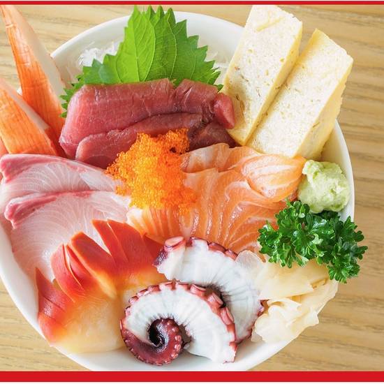 Order Chirashi Don food online from Formosa store, IOWA CITY on bringmethat.com