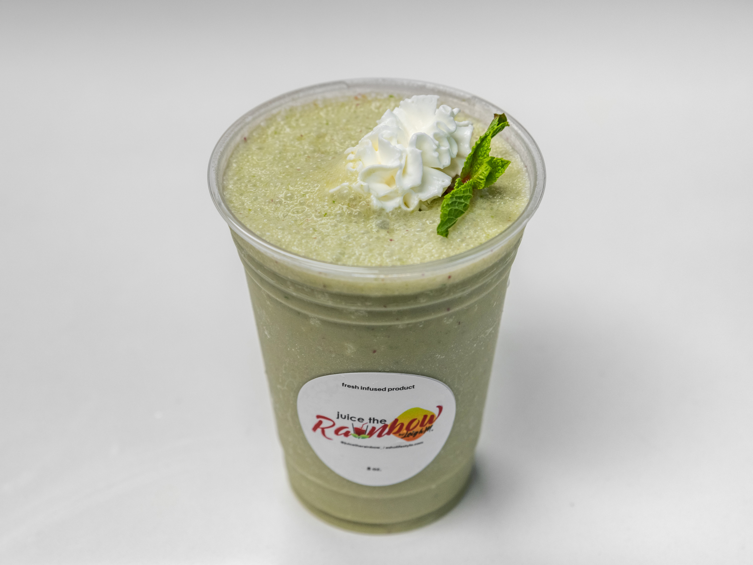 Order The Green Leaf Smoothie  food online from A Spoonful Of Health With Leigh M Café store, Atlanta on bringmethat.com