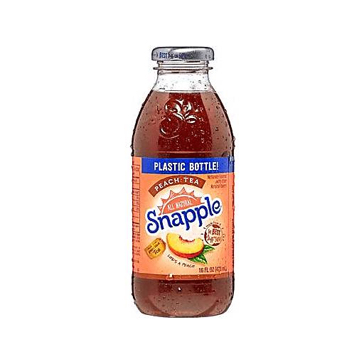 Order Snapple Peach Iced Tea (16 OZ) 28037 food online from Bevmo! store, Albany on bringmethat.com