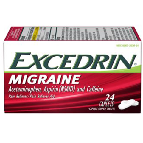 Order Excedrin Migraine 24 Count food online from 7-Eleven store, Saginaw on bringmethat.com