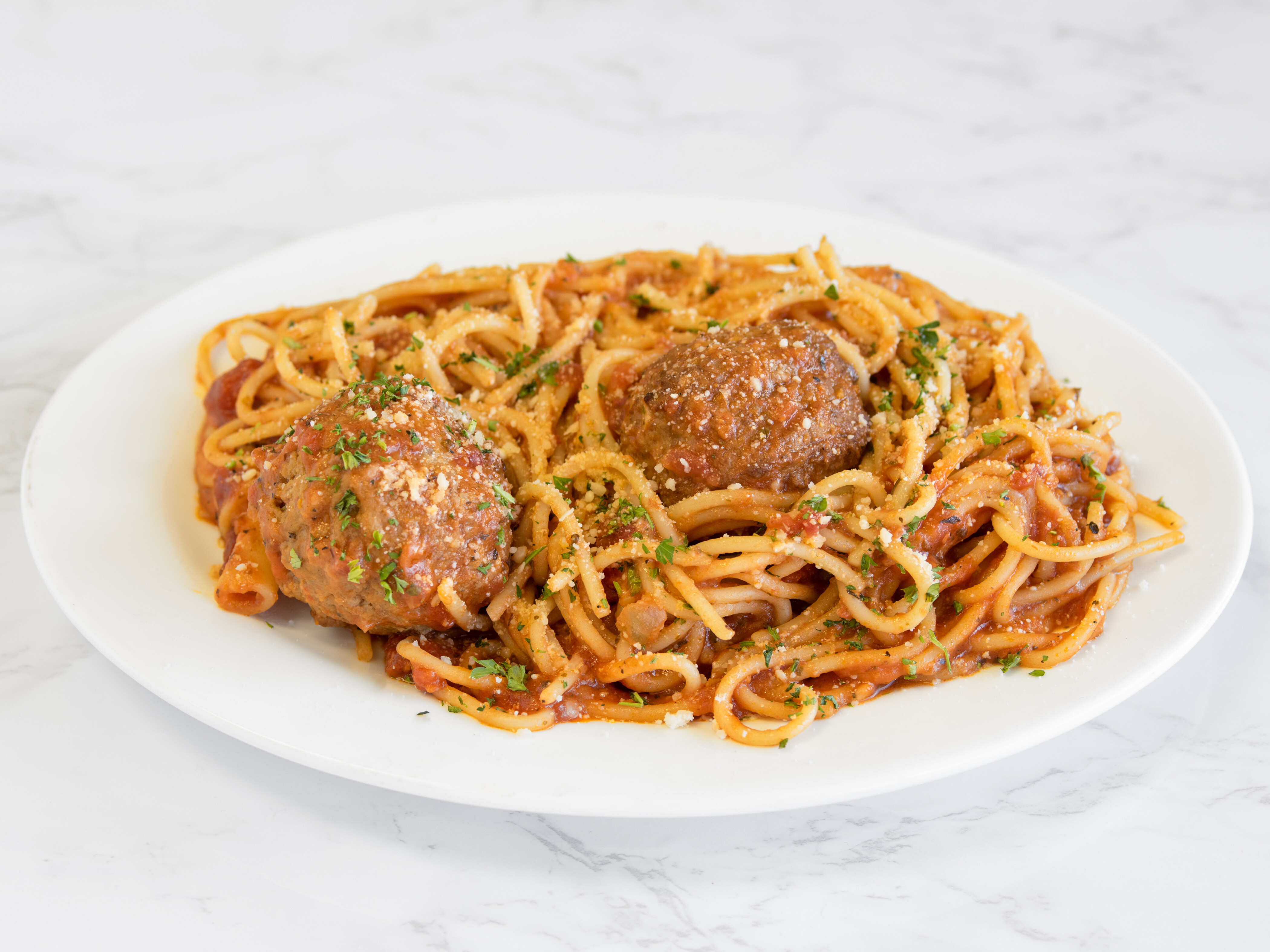 Order Spaghetti and Meatballs food online from Italian Spoon store, Phoenix on bringmethat.com