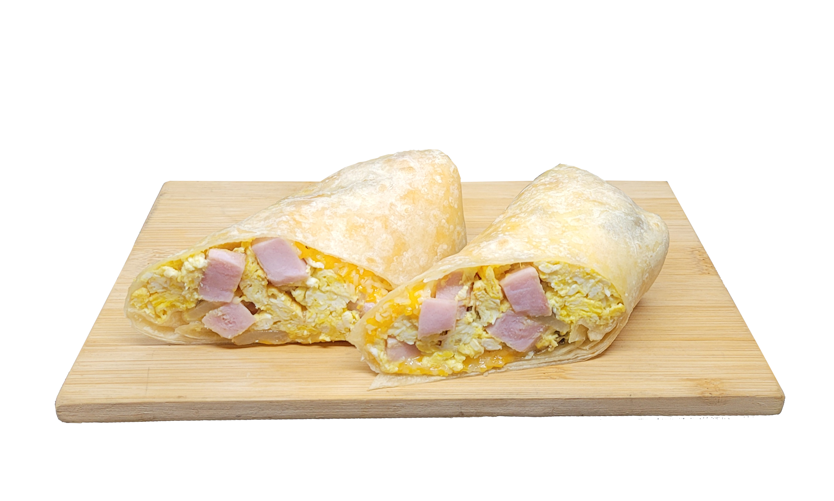 Order Ham, Potatoes and Cheese Burrito food online from Great Mex store, Newport Beach on bringmethat.com